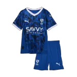 Kid's Al Hilal SFC Home Jersey Kit(Jersey+Shorts) 2024/25 - thejerseys