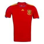 Spain A. INIESTA #6 Home Retro Soccer Jersey 2010 - thejerseys