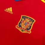 Spain A. INIESTA #6 Home Retro Soccer Jersey 2010 - thejerseys