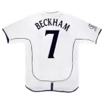 BECKHAM #7 Classic England  Home Jersey 2002 - thejerseys