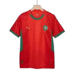 Men's Morocco Home Soccer Jersey 2024/25 - thejerseys