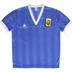 Argentina Away Retro Soccer Jersey 1986 - thejerseys