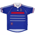 France ZIDANE #10 Home Retro Soccer Jersey 1998 - thejerseys