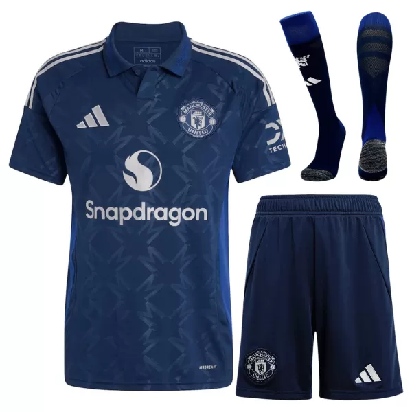 Men's Manchester United Away Jersey Full Kit 2024/25 - thejerseys