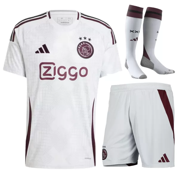 Men's Ajax Third Away Jersey Full Kit 2024/25 - thejerseys