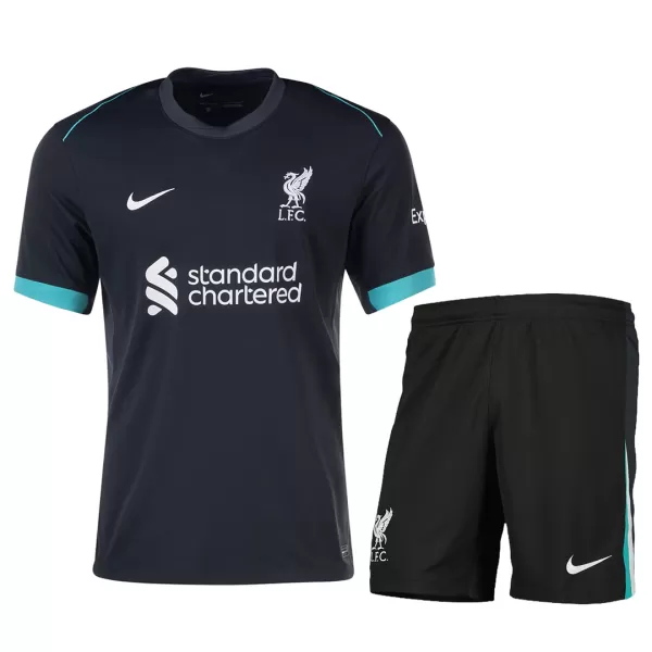 Men's Liverpool Away Jersey (Jersey+Shorts) Kit 2024/25 - Fans Version - thejerseys