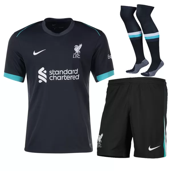 [Super Quailty] Men's Liverpool Away Jersey Full Kit 2024/25 - Fans Version - thejerseys