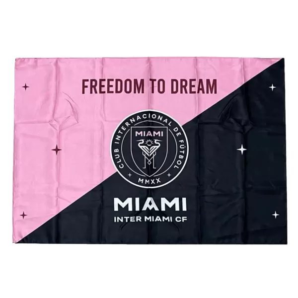 Inter Miami CF Flag - Pink&Black - thejerseys