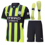 Men's Manchester City Away Jersey Full Kit 2024/25 - thejerseys