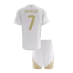 Kid's Al Nassr RONALDO #7 Third Away Jersey Kit(Jersey+Shorts) 2024/25 - ACL - thejerseys