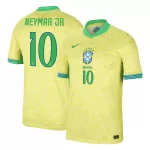 [Super Quality] Men's Brazil NEYMAR JR #10 Home Soccer Jersey 2024 - thejerseys