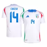 Italy CHIESA #14 Away Match Jersey Euro 2024 - thejerseys