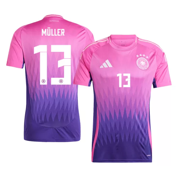 [Super Quality] Men's Germany MÜLLER #13 Away Soccer Jersey Euro 2024 - thejerseys