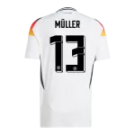 [Super Quality] Men's Germany MÜLLER #13 Home Soccer Jersey Euro 2024 - thejerseys