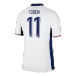 [Super Quality] Men's England FODEN #11 Home Soccer Jersey Euro 2024 - thejerseys