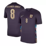 [Super Quality] Men's England ALEXANDER-ARNOLD #8 Away Soccer Jersey Euro 2024 - thejerseys