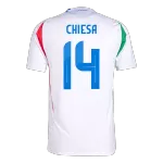 Italy CHIESA #14 Away Match Jersey Euro 2024 - thejerseys