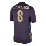 [Super Quality] Men's England ALEXANDER-ARNOLD #8 Away Soccer Jersey Euro 2024 - thejerseys