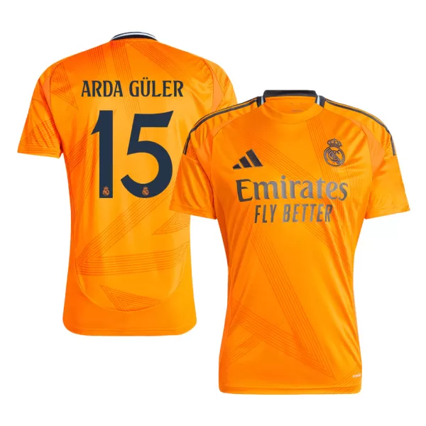 [Super Quality] Men's Real Madrid ARDA GÜLER #15 Away Soccer Jersey 2024/25 - thejerseys