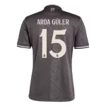 [Super Quality] Men's Real Madrid ARDA GÜLER #15 Third Away Soccer Jersey 2024/25 - thejerseys