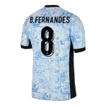 [Super Quality] Men's Portugal B.FERNANDES #8 Away Soccer Jersey Euro 2024 - thejerseys