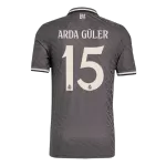 Real Madrid ARDA GÜLER #15 Third Away Match Jersey 2024/25 - thejerseys