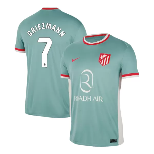 Men's Atletico Madrid GRIEZMANN #7 Away Soccer Jersey 2024/25 - thejerseys