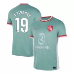 Men's Atletico Madrid J.ALVAREZ #19 Away Soccer Jersey 2024/25 - thejerseys