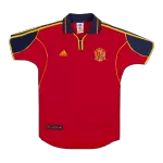 Spain Home Retro Soccer Jersey 2000 - thejerseys