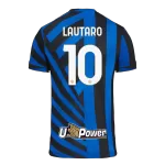 Men's Inter Milan LAUTARO #10 Home Soccer Jersey 2024/25 - thejerseys