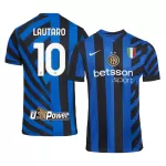 Men's Inter Milan LAUTARO #10 Home Soccer Jersey 2024/25 - thejerseys