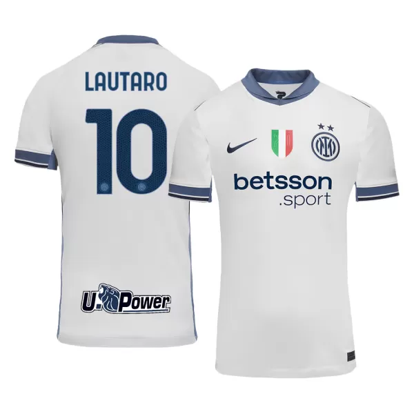 Men's Inter Milan LAUTARO #10 Away Soccer Jersey 2024/25 - thejerseys