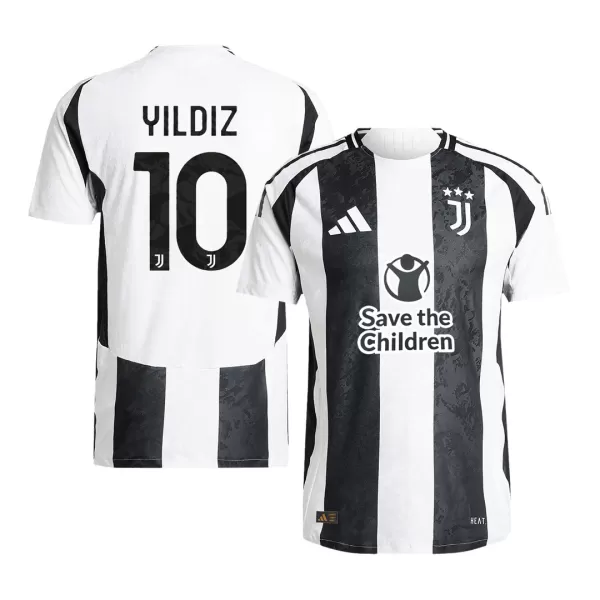 Juventus YILDIZ #10 Home Match Jersey 2024/25 - Save The Children Sponsor - thejerseys