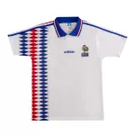 France Away Retro Soccer Jersey 1994 - thejerseys