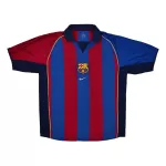 Barcelona Home Retro Soccer Jersey 2001/02 - thejerseys