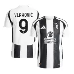 Juventus VLAHOVIĆ #9 Home Match Jersey - Save The Children Sponsor - thejerseys