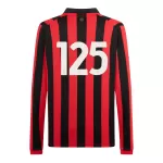 Men's AC Milan #125 Long Sleeve Soccer Jersey 2024/25 - 125th Anniversary - thejerseys