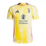 Juventus VLAHOVIĆ #9 Away Match Jersey 2024/25 - Save The Children Sponsor - thejerseys