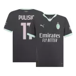 Men's AC Milan PULISIC #11 Third Away Soccer Jersey 2024/25 - thejerseys