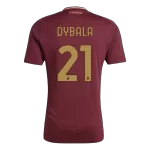 Men's Roma DYBALA #21 Home Soccer Jersey 2024/25 - thejerseys