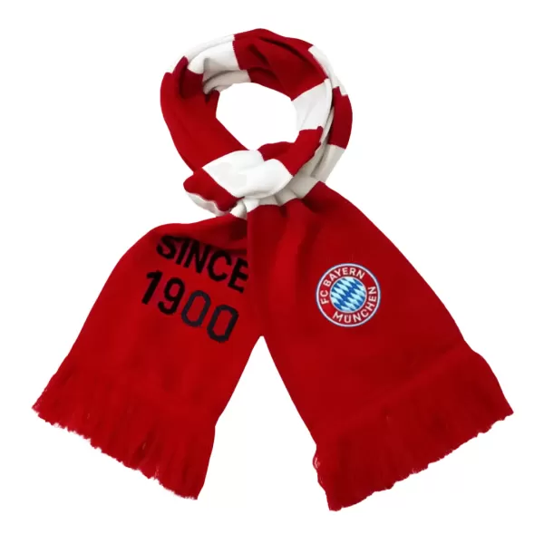 Bayern Munich Knit Scarf - Red&White - thejerseys