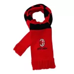 AC Milan Knit Scarf - Red&Black - thejerseys