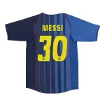 Barcelona MESSI #30 Away Retro Soccer Jersey 2004/05 - thejerseys