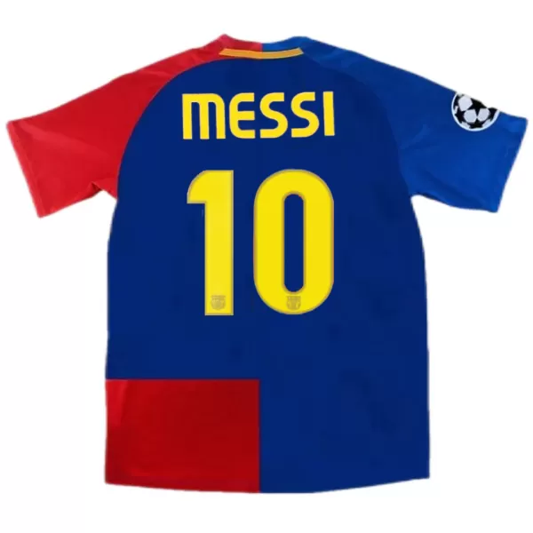 Barcelona MESSI #10 Home Retro Soccer Jersey 2008/09 - UCL Final - thejerseys