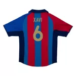 Barcelona XAVI #6 Home Retro Soccer Jersey 2001/02 - thejerseys