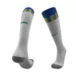 Brazil Home Soccer Socks Copa América 2024 For Adults - thejerseys