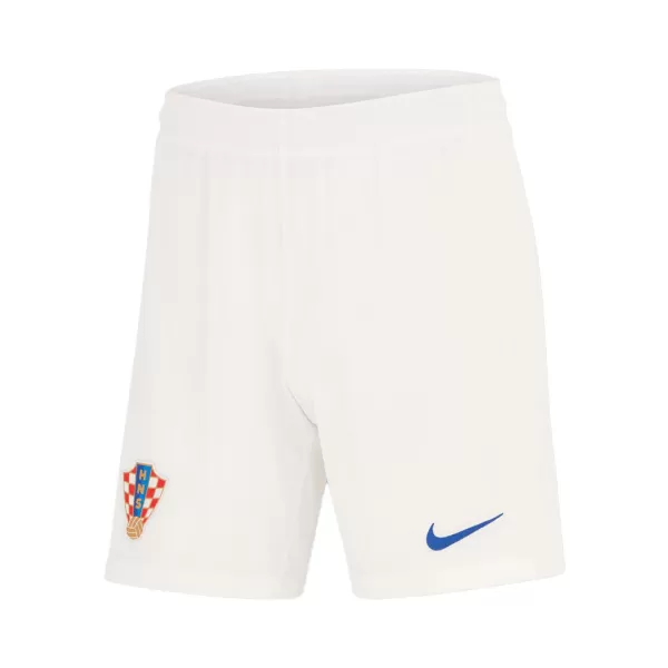 Croatia Home Soccer Shorts Euro 2024 - thejerseys