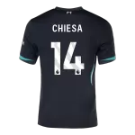 [Super Quality] Men's Liverpool CHIESA #14 Away Soccer Jersey 2024/25 - thejerseys