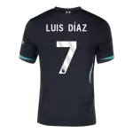 [Super Quality] Men's Liverpool LUIS DÍAZ #7 Away Soccer Jersey 2024/25 - thejerseys