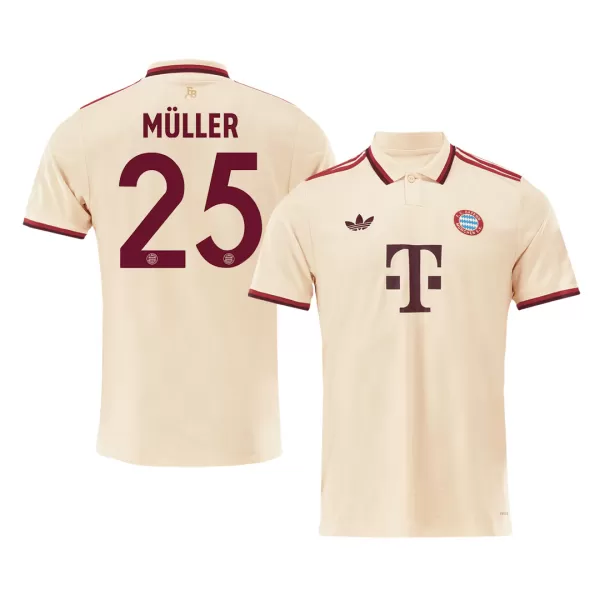 Men's Bayern Munich MÜLLER #25 Third Away Soccer Jersey 2024/25 - UCL - thejerseys